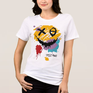 En Tri-matière T-shirt Femme - Debout dans le Comf