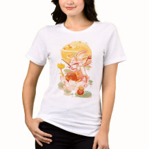 T-shirt femme Golden Moon Harmony