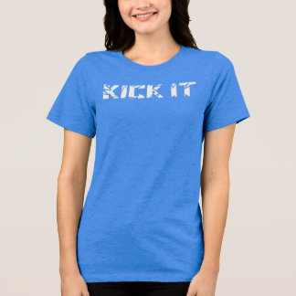 En Tri-matière T-shirt Femme Kick It