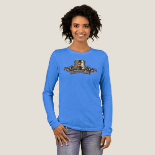 En Tri-matière T-Shirt (Femme) Longue Manche (Bella+Canvas)