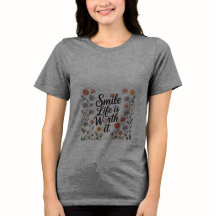 T-shirt femme - Smile de vie