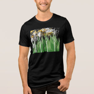 En Tri-matière T-shirt Feuille volant