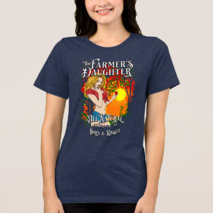 En Tri-matière T-shirt fille agricole