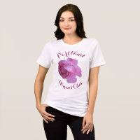 T-shirt fleuri à poutres roses personnalisable