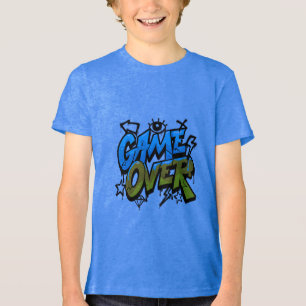 En Tri-matière T-Shirt Game Over pour jeune joueur