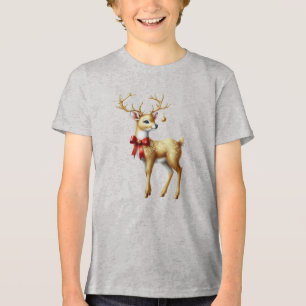 En Tri-matière T-Shirt Garçons Renne Doré