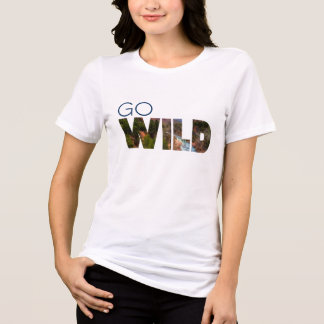 En Tri-matière T-shirt Go WILD Abondance Active