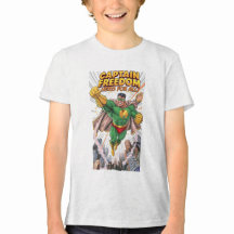 T-Shirt Graphique Captain Freedom – Héros de la Ju