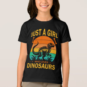 En Tri-matière T-shirt graphique Garçon Fille Amour Mosasaurus 20