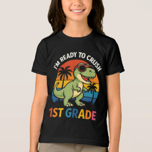 En Tri-matière T-shirt graphique Garçon Fille Amour Mosasaurus 20