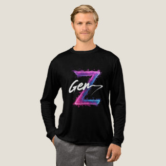 En Tri-matière T-Shirt Graphique Néon Lumineux Esthétique Gen Z -