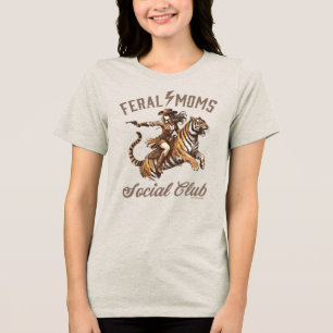 En Tri-matière T-Shirt graphique occidental - Mères sauvages