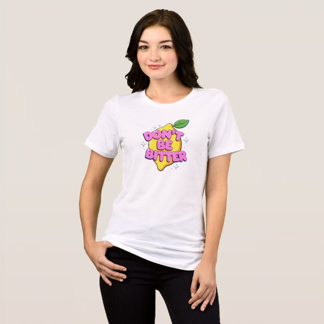 En Tri-matière t-shirt graphique pour femmes (Recto plein)
