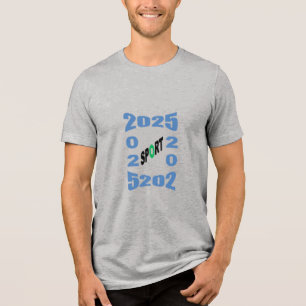 En Tri-matière T-shirt gris homme   2025   SPORT 