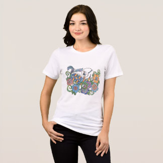 En Tri-matière T-Shirt Henna Naturel
