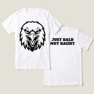 En Tri-matière T-shirt homme Aigle chauve - juste chauve pas raci