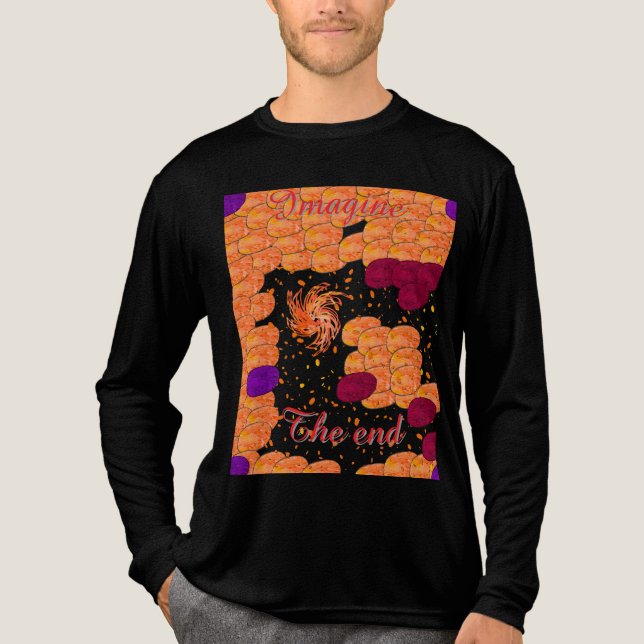 En Tri-matière T-shirt imaginez la fin (Recto)