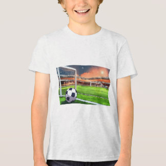 En Tri-matière T-shirt imprimé pour enfant Imprimé de qualité cot