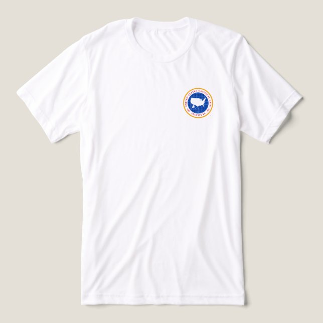 En Tri-matière T-Shirt - Institut USNG (Design Recto)