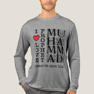 En Tri-matière T-shirt islamique vêtements musulmans tenue modest