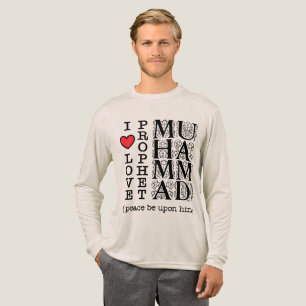 En Tri-matière T-shirt islamique vêtements musulmans tenue modest