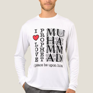 En Tri-matière T-shirt islamique vêtements musulmans tenue modest