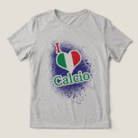 T-Shirt Italien De Football Calcio