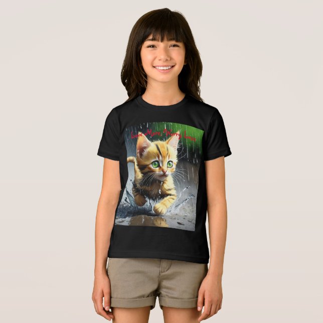 En Tri-matière T-shirt Jeune Bella+Canvas (Recto plein)