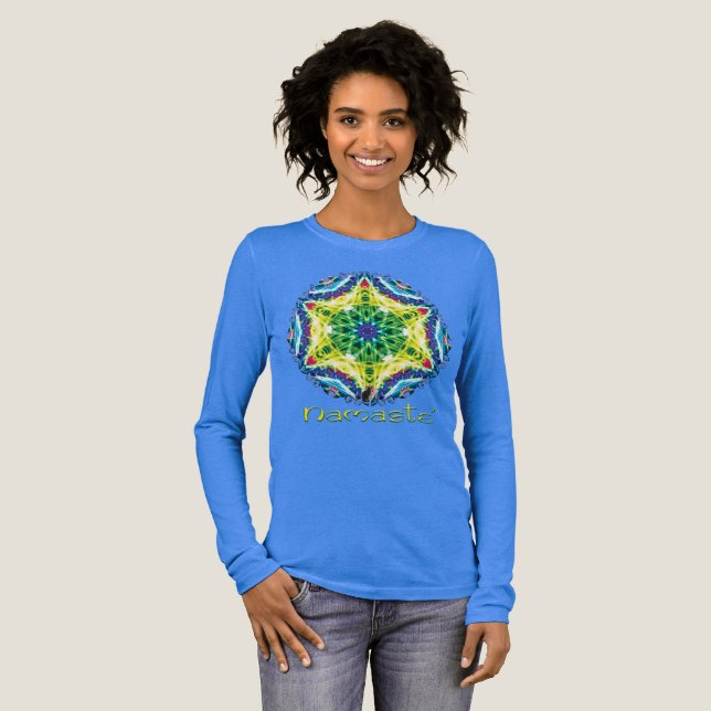 En Tri-matière T-shirt Joules Namaste Kaleidoscope (Recto complet)