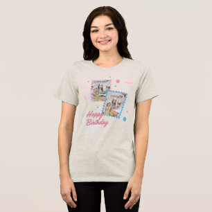 En Tri-matière T-Shirt Joyeux Anniversaire