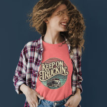 T-shirt Keep On Truckin’ Retro 60s