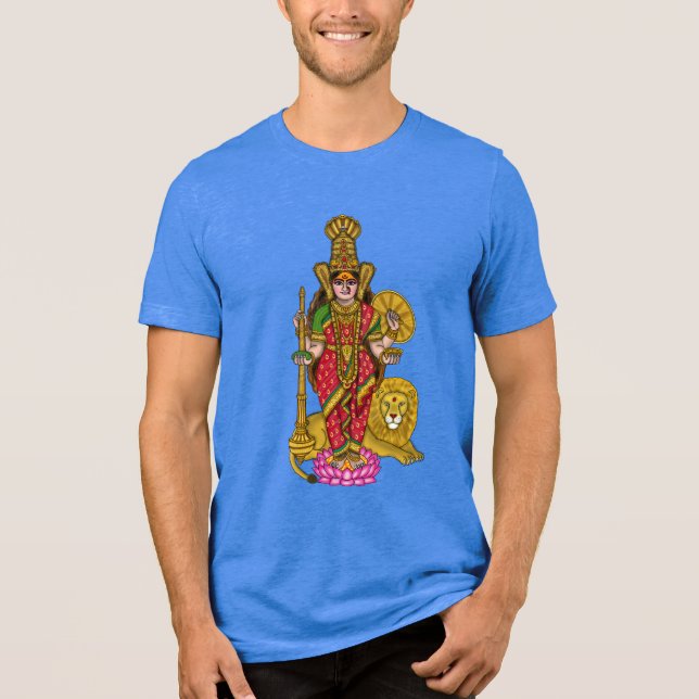 En Tri-matière T-Shirt Kolhapur Mahalaxmi (Recto)