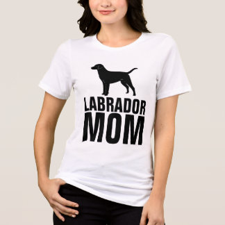 En Tri-matière T-shirt LABRADOR CHIEN MAMAN