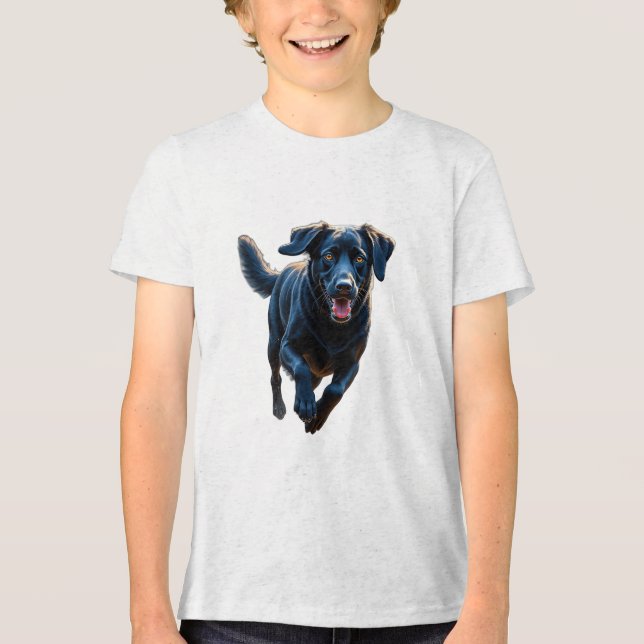 En Tri-matière T-shirt Labrador Retriever (Recto)