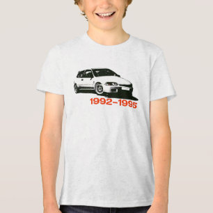 En Tri-matière T-shirt Legacy EG à hayon – Honda Civic 1992–1995