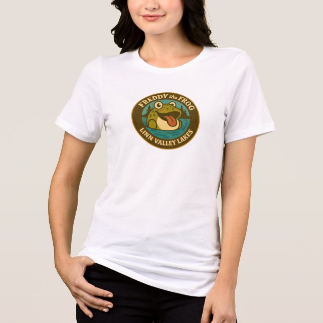 En Tri-matière T-shirt Linn Valley Lakes (Recto)