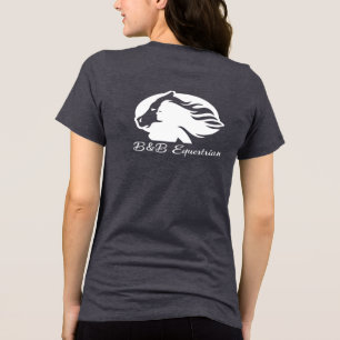 En Tri-matière T-Shirt - Logo de B&B blanc sur le dos