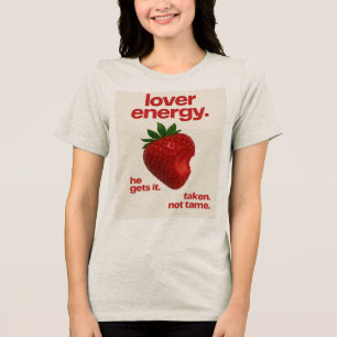 En Tri-matière T-Shirt Lover Energy Fraise