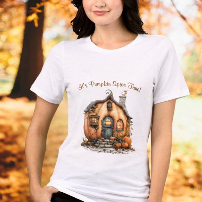 En Tri-matière T-shirt Maison à épices citrouille (Créateur téléchargé)