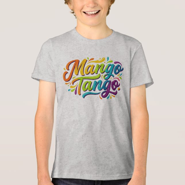 En Tri-matière T-Shirt Mango Tango Vibes Tropicales (Recto)