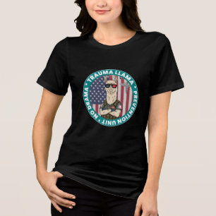 En Tri-matière T-shirt médical drôle d'unité de prévention de tra