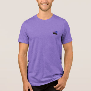 En Tri-matière T-shirt MENS BELLA TRI MÉLANGE COOL ECO STYLE