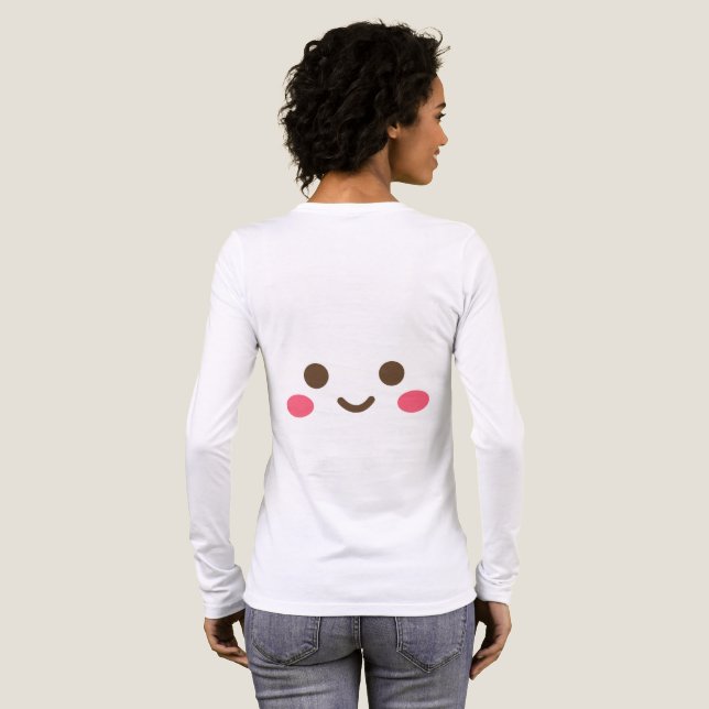 En Tri-matière T-shirt mignon (Verso complet)