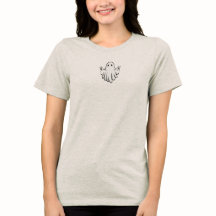 T-shirt minimaliste Ghost