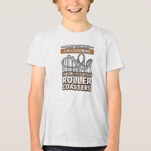 En Tri-matière T-Shirt Moderne et Drôle de Montagnes Russes, Dive