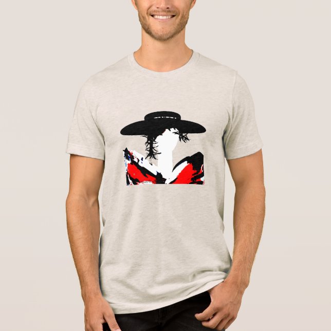 En Tri-matière T-shirt Modish (Recto)
