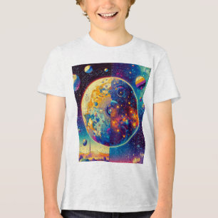 EN TRI-MATIÈRE T-SHIRT MONDIAL FUTUR