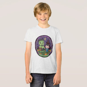 En Tri-matière T-shirt Monster Mashup Traitement ou Tremblement,