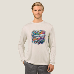 En Tri-matière T-Shirt Motivant Innover et Inspirer
