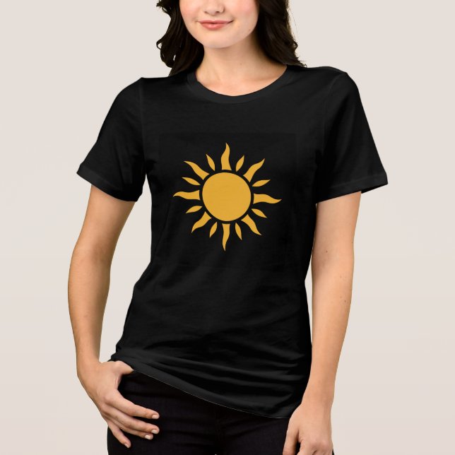 En Tri-matière t-shirt noir (Recto)